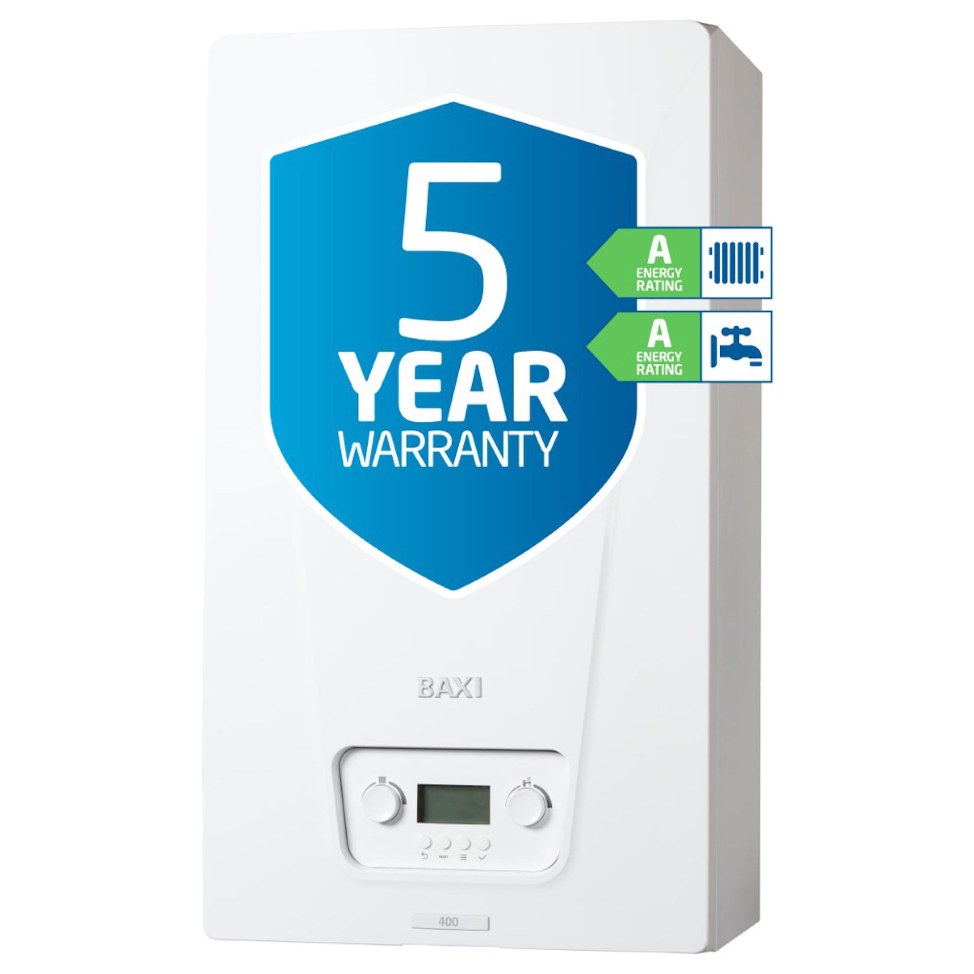5 Years Warranty Parts & Labour